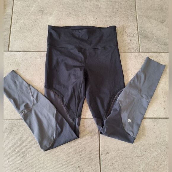 Lululemon new like multicolor leggens size 6 - Picture 1 of 4